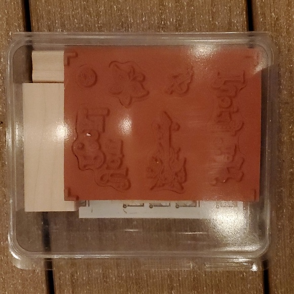 Stampin' Up! Rubber stamp set (friendship/rocker theme) - Picture 2 of 2